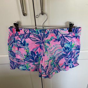 Lilly Pulitzer: Ocean View Pull-On Short
